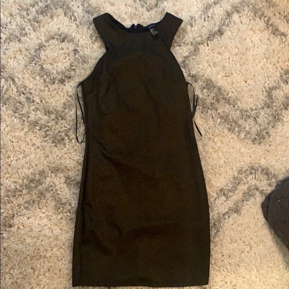 Gold dress